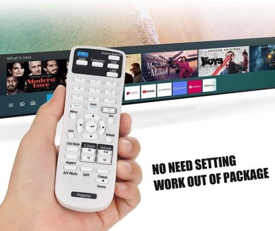 Remote Control For Epson EX9230 VS260 EB-992F EB-982W EB-E10 Projector 