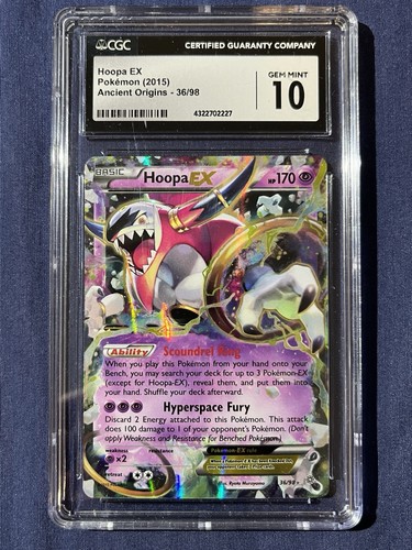 Hoopa-EX graded CGC 10 for sale on eBay