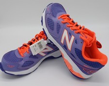 New Balance Big Kids 680 Girs Lace-up Running Shoes 5W Purple NIB