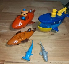Tested Octonauts Gup C B Rescue Vehicle Figures Sounds Tiger Shark Pretend Play
