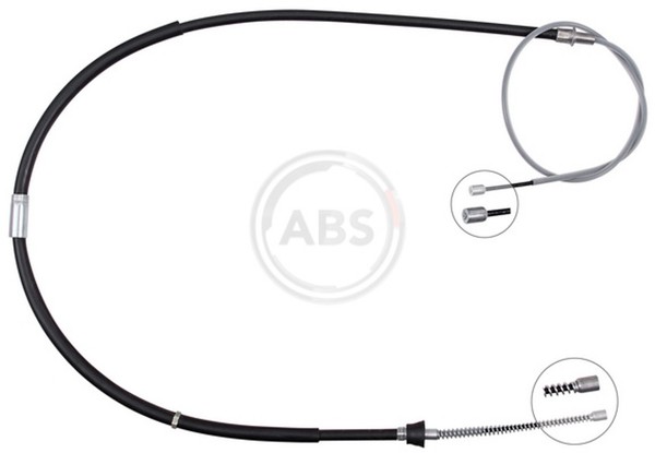 A.B.S. Bremsseil Seilzug Feststellbremse K10182 FüR Vw Jetta 4 162 163 AV3 AV2-image