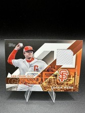 2024 Topps #CC-LW Logan Webb City Connect Swatch Collection Relics