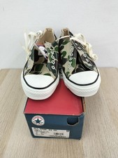 Deadstock Vtg 90's Converse All Star 83 Ox Olive 1G711 Made in USA Men Us8.5