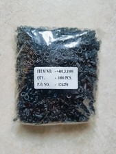 1000Pcs Hook and Eye Clasps for Jackets Corsets Vests and Dresses Black