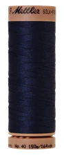 Navy 0825 | Silk-Finish Cotton 40wt - #9136 (150M / 164Y Spool) | Mettler