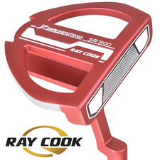 RAY COOK SILVER RAY SR900 LTD EDITION RED GOLF PUTTER +MIDSIZE GRIP & HEADCOVER