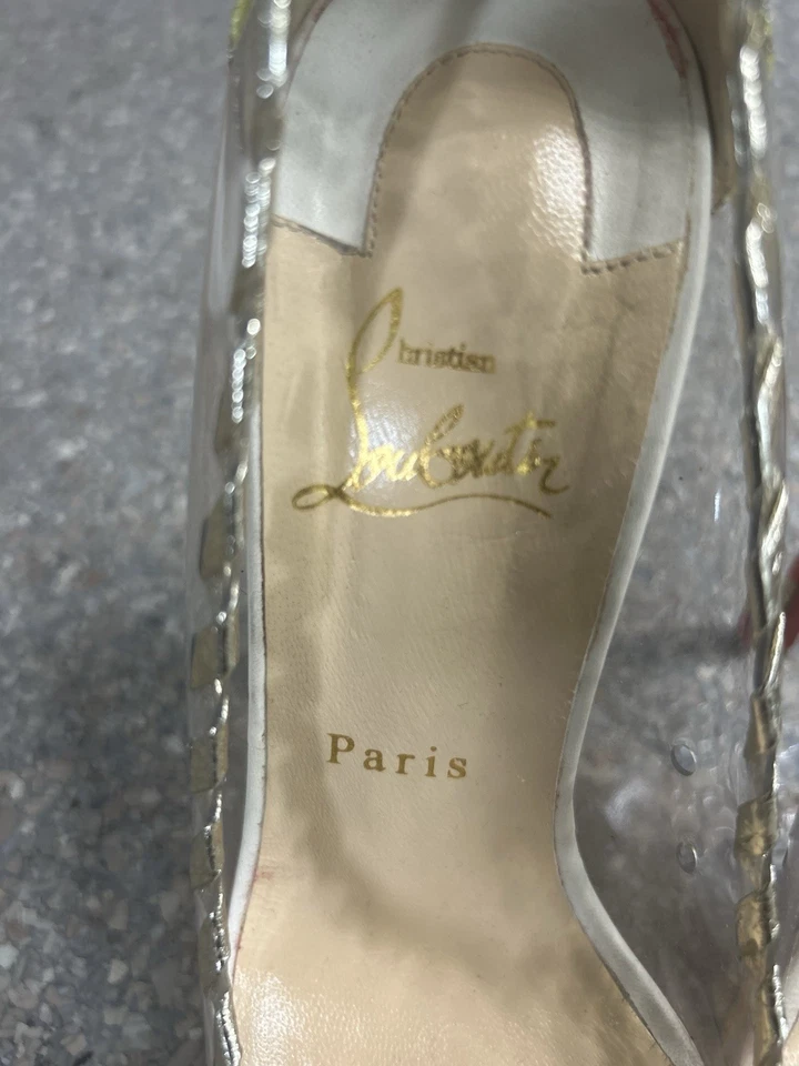 Christian Louboutin Mujer Tacón Alto Talla 38.5 Foto 3 de 4