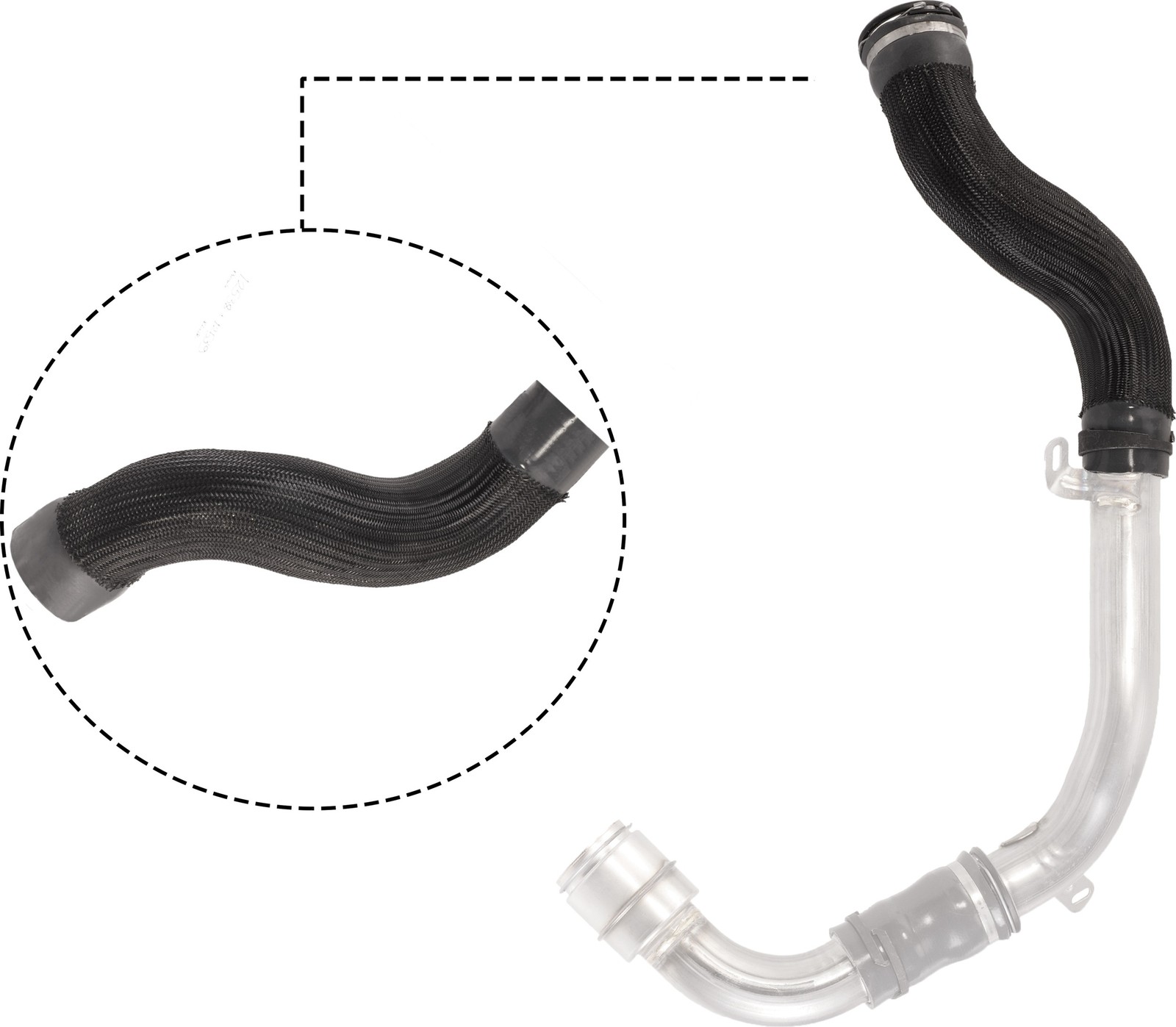 GATES-OE 09-0523 Charge Air Hose for RENAULT