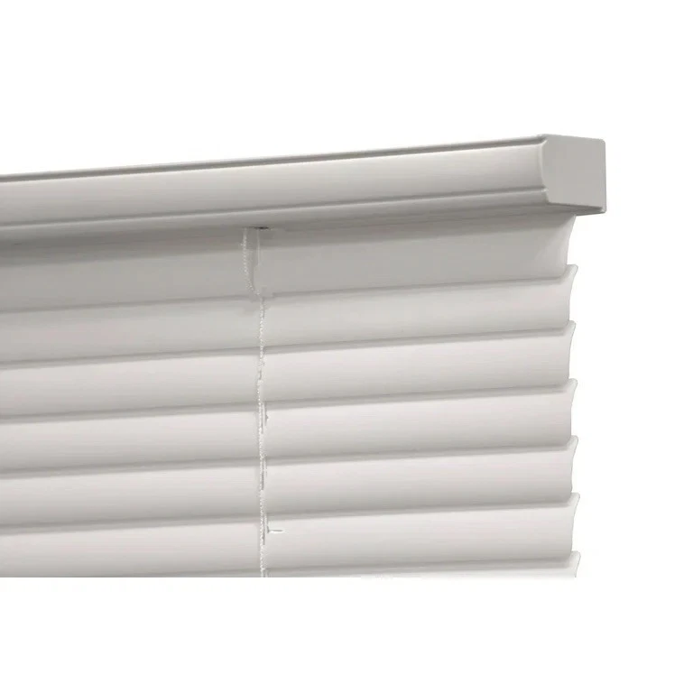 Mainstays 1" Cordless Room Darkening Vinyl Blinds, White, 71"W x 64"L - Image 2 of 4