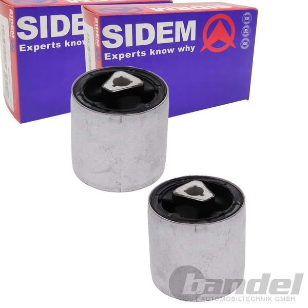 2X Sidem Querlenkerlager Buchsen Vorne Passend FüR BMW 5 6 Links+Rechts-image