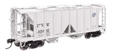 Walthers Mainline 910-49709 HO ACF 1958 CuFt Covered Hopper Chicago NorthWestern