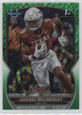 2022 Bowman U Chrome Green Shimmer Refractor 23/99 Jahleel Billingsley #26 16wc