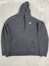 Nike Men  s Sportswear Club Fleece Pullover Hoodie Size Medium Black