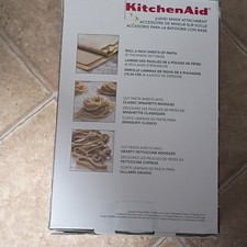 KitchenAid 3-Piece Stainless Steel Pasta Roller & Cutter Set for Stand Mixer