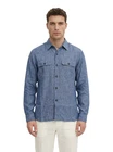 $1550 ISAIA NAPOLI Blue Hand-Sewn Overshirt Jacket 100% Linen
