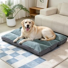 Large Dog Bed, 39"x30"x4", Washable Cover, Non-Slip, Joint Relief