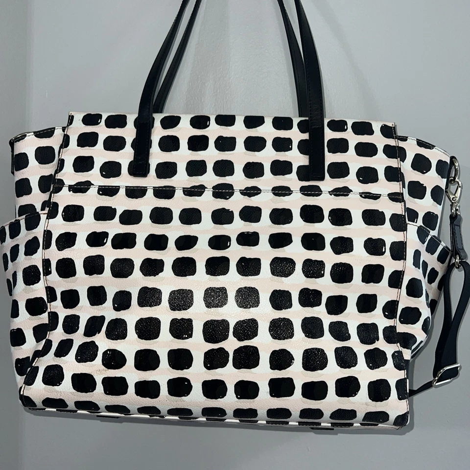 Bolso de bebé Kate Spade Grove Street Kaylie rosa/negro/beige/blanco muy limpio Foto 4 de 4