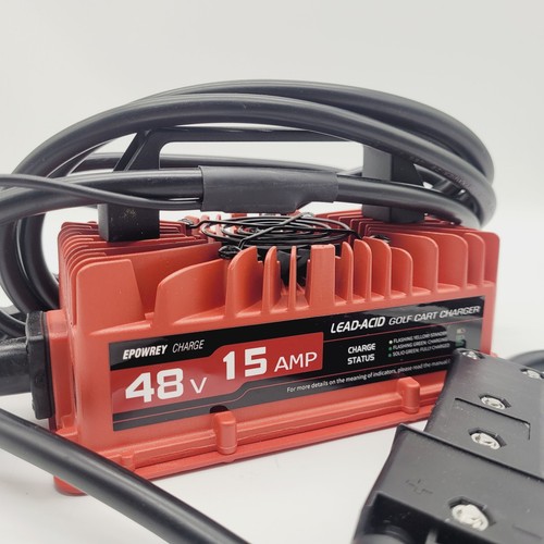 Caricabatteria carrello golf 48 Volt 15 Amp Yamaha G19 G22 con spina 2 pin - Foto 4 di 11
