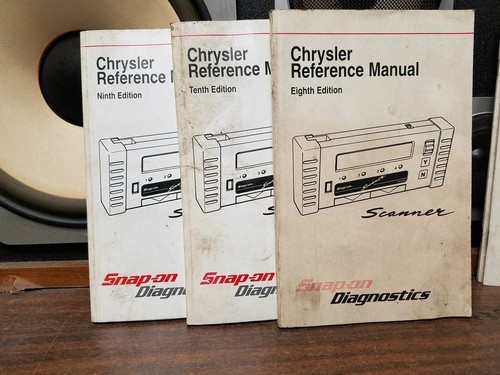 chrysler reference manual scanner snap-on diagnostics 8 9 10 editions / me393d19