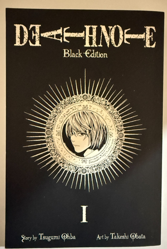 DeathNote - Black Edition Manga - Vol 1 & Vol 2 - Tsugumi Ohba - Takeshi Obata