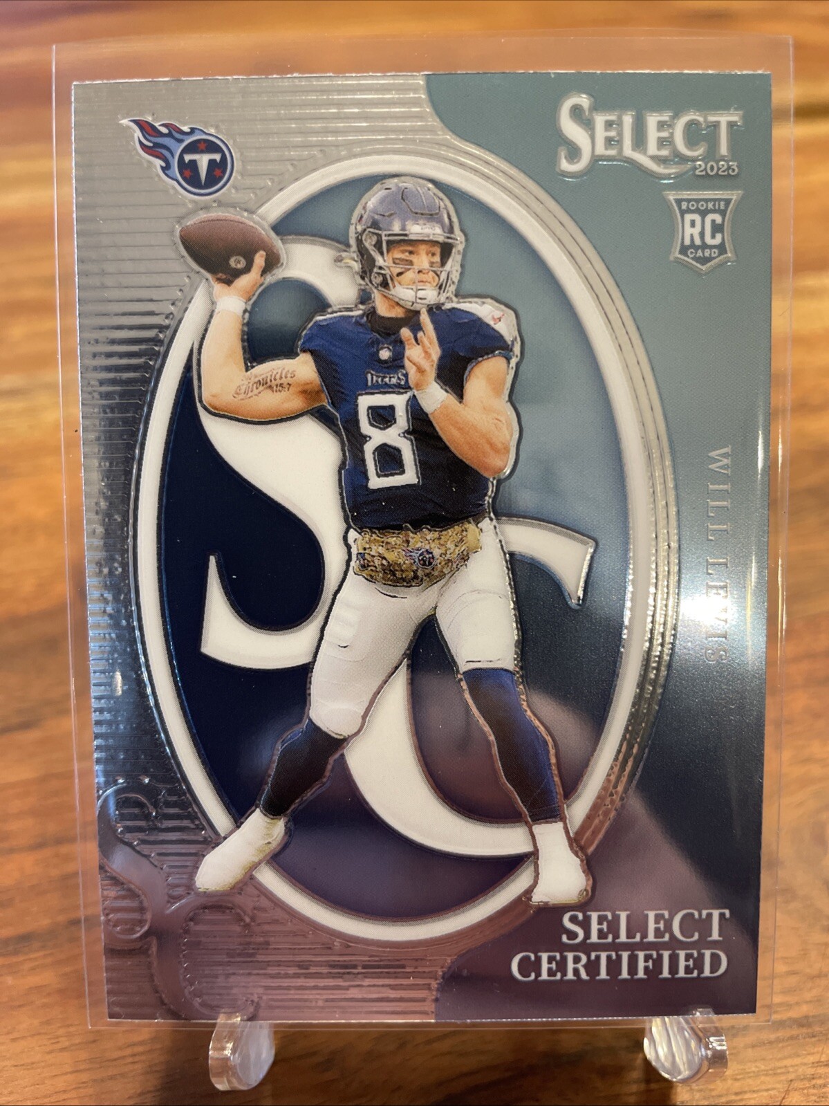 2023 Panini Select Will Levis Rookie Card #CRO-WLE CERTIFIED ROOKE Titans (RC)