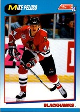 1991-92 Score Canadian Bilingual #529 Mike Peluso
