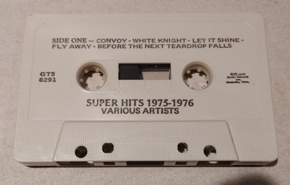 Super Hits 1975 - 1976 Cassette Tape Compilation Classic