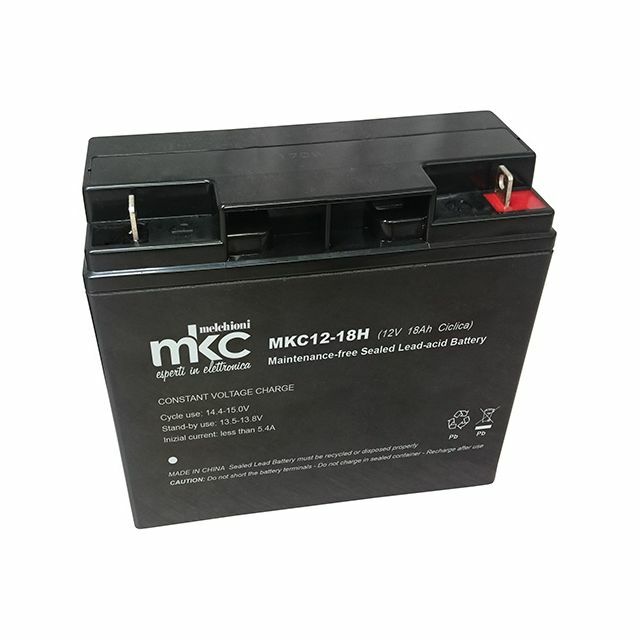 BATTERIA 12V 18Ah * CICLICA BICICLETTA ELETTRICA MONOPATTINO CARRELLO CARROZZINA