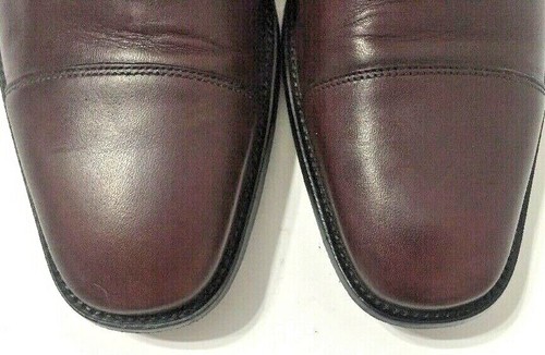 J Murphy by Johnston Murphy Novick Oxford Shoes Cap Toe Brown Leather Mens Sz 13 - Picture 6 of 12