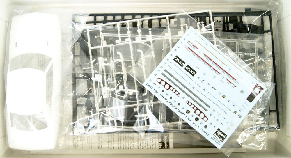 Hasegawa 20533 1/24 Scale Model Car Kit Toyota Celica 1600ST 1970
