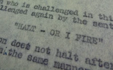 WW2 BATTLE of BRITAIN document re "ORDERS for ARMED SENTRIES" (Anti-Aircraft HQ)