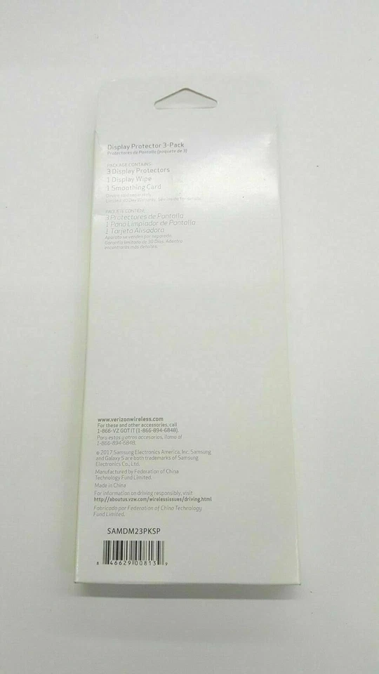 Verizon анти царапины дисплей протектор экрана 3-Pack для Samsung Galaxy S8 + * новый - Изображение 2 из 2