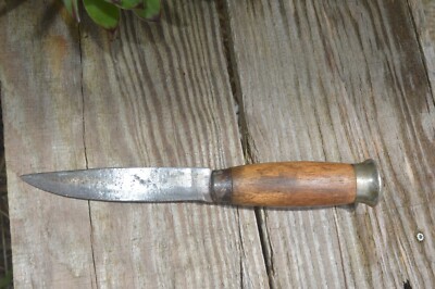 Vtg Broderna Jonsson Mora Sweden wood Handle 4 1/2 