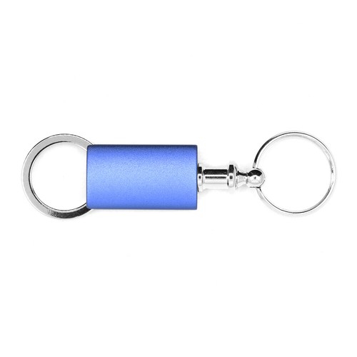 Llavero y llavero Honda FIT - azul marino valet aluminio llavero llavero - Imagen 2 de 4