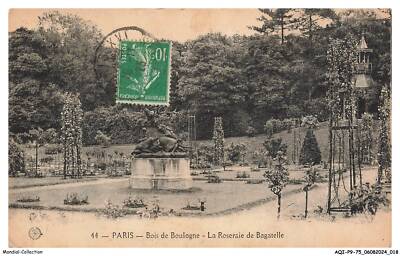 AQIP9-0595-75 - PARIS - Bois de Boulogne - la roseraie de bagatelle