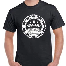 Industrial Workers Of The World Solidarity Forever Union United  IWW T shirt Tee