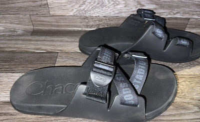 Stadium Goods x Chaco - Blackout Men\'s Chillos Slides Size 9 EUC Introducing the Stadium Goods x Chaco Collaboration main image 3