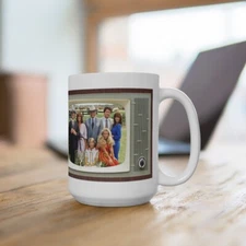 DALLAS TV Show Tv Retro Design Ceramic Mug 15oz Extra Large