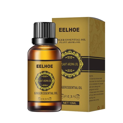 Aceite de jengibre para drenaje abdominal pérdida de peso esencia de masaje corporal linfático 10 ml/30 ml - Imagen 10 de 11