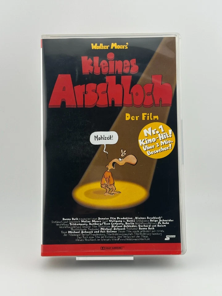 Kleines Arschloch der Film VHS - Vollständig - Getestet - Klassiker-Walter Moers - Bild 2 von 4