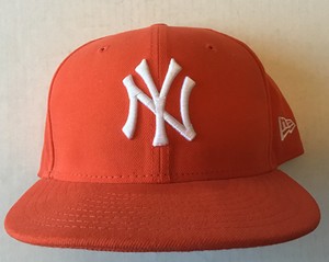 orange ny yankees hat