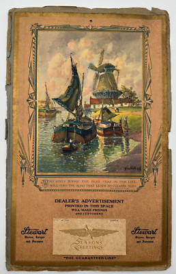 Vintage Francis Vreeland 1931 Calendar Print Peaceful Holland