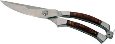 Laguiole Ciseaux de Cuisine pour os de Poulet et Canard Coupe Acier Inoxydable - Photo 1/4