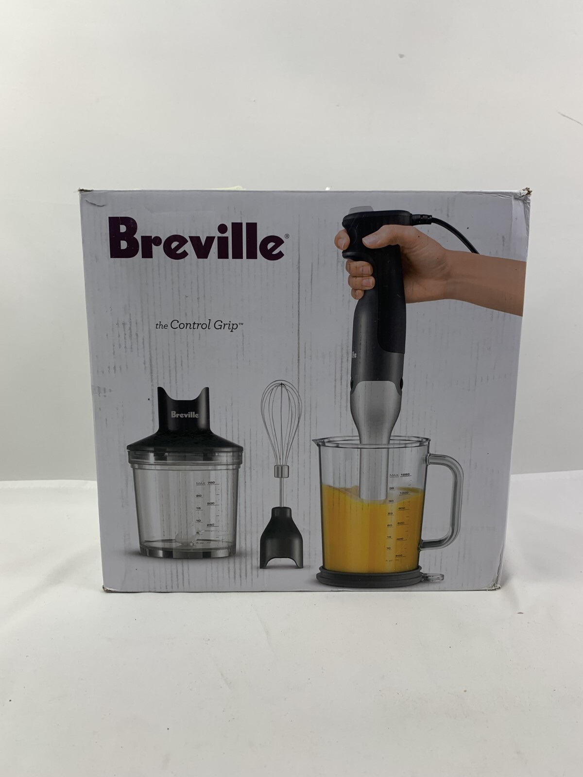 Breville The Control Grip Immersion Blender BSB510XL Handheld (Please