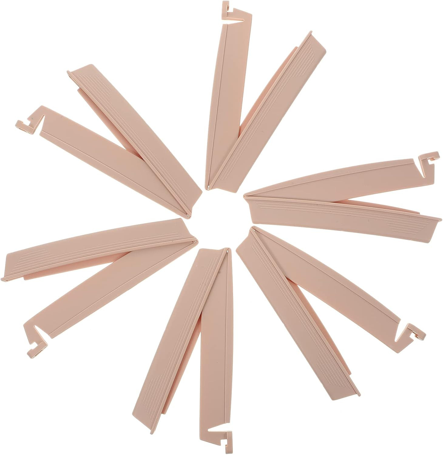 Healifty 6Pcs Drainable Pouch Clamp Set Colostomy Bags Supplies Clip Ostomy Drai