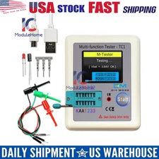 LCR-TC1 Transistor Tester Diode/Triode Capacitance Meter ESR LCR NPN MOSFET