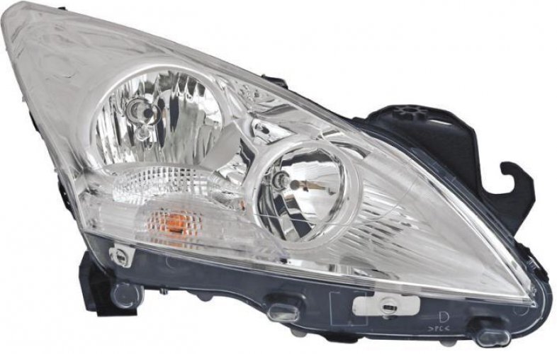 Phare avant droite pour Peugeot 5008 résout le problème de jaunissement phare opaque 2010 2011 2012