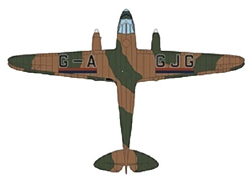 1:72 Scale Vintage Manufacture Diecast Military Airplanes