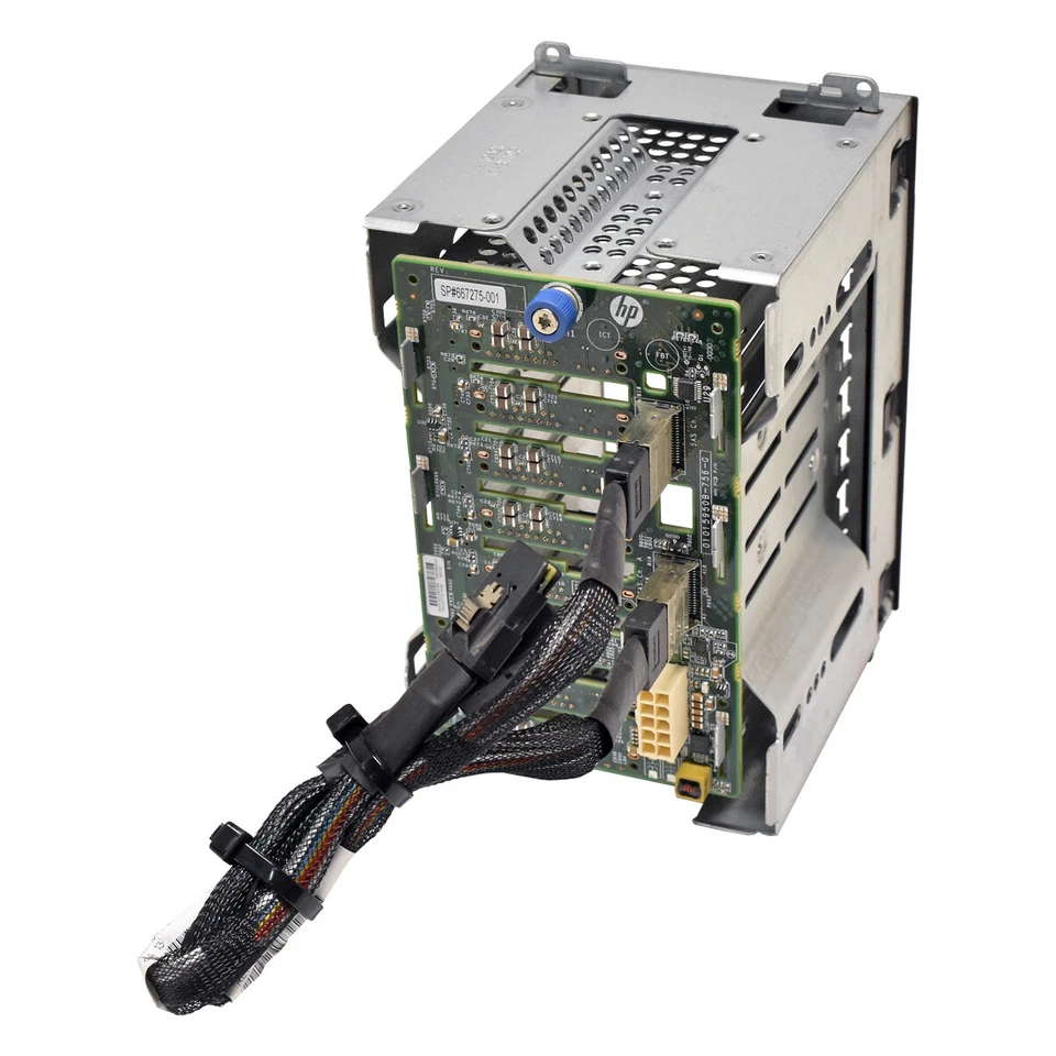 HP Backplane 8x 2,5" HDD baie de lecteur + câble 660348-001 ProLiant ML350PGen8 - Photo 3/3