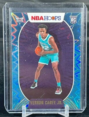 2020-21 Panini Hoops Vernon Carey Jr. Rookie Teal Explosion #214